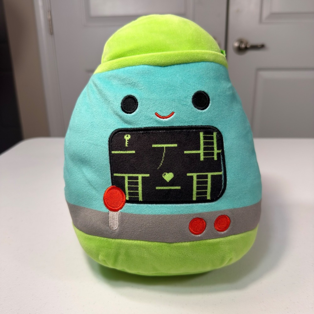 Squishmallows Arlie Arcade Machine Dinosaur Plush Retro Gamer Toy 8 Inch